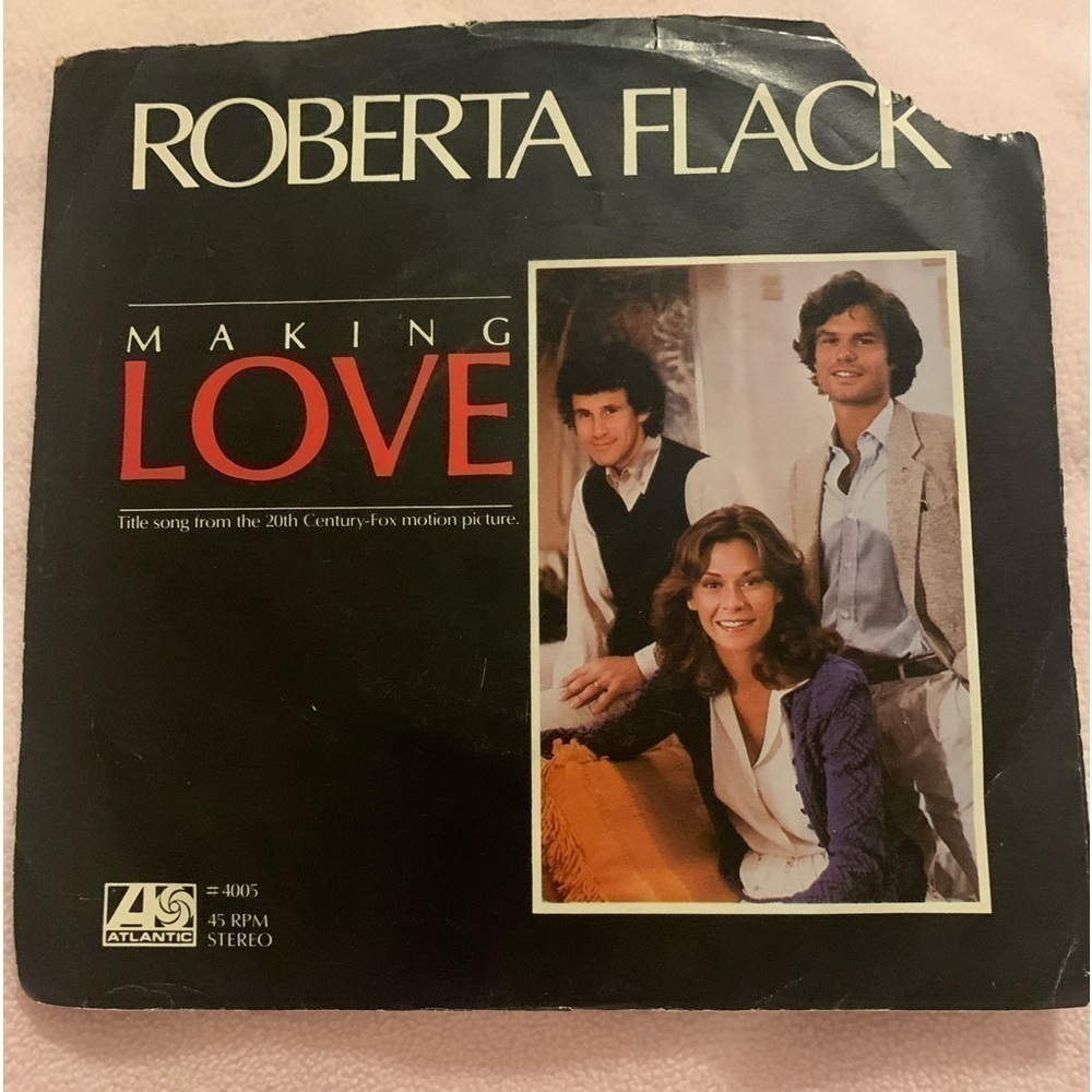 Roberta Flack “Making Love” “Jesse” 1973 45 Vinyl Record by Atlantic Record